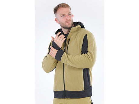 JACHETA FLEECE CU GLUGA SARNA KAKI S Yato YT - 79194 - 300 g, 290 g, rezistent Yato - scule electrice si unelte profesionale - BricoMart