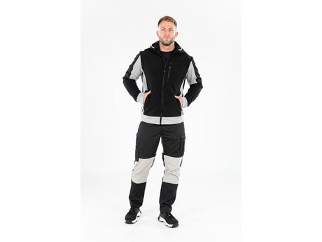 JACHETA FLEECE CU GLUGA SARNA NEAGRU S Yato YT - 79170 - 300 g, 290 g, rezistent Yato - scule electrice si unelte profesionale - BricoMart