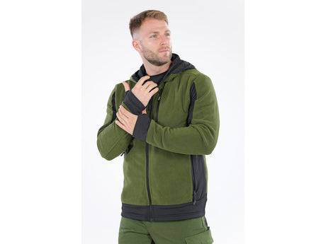 JACHETA FLEECE CU GLUGA SARNA VERDE M Yato YT - 79189 - Promotii YATO, 300 g, 290 g, rezistent Yato - scule electrice si unelte profesionale - BricoMart