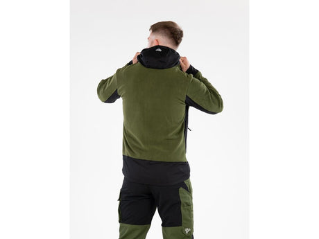 JACHETA FLEECE CU GLUGA SARNA VERDE M Yato YT - 79189 - Promotii YATO, 300 g, 290 g, rezistent Yato - scule electrice si unelte profesionale - BricoMart