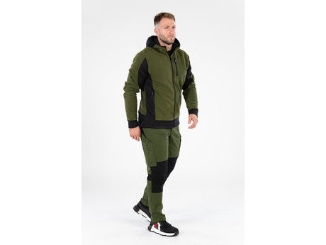 JACHETA FLEECE CU GLUGA SARNA VERDE S Yato YT - 79188 - 300 g, 290 g, rezistent Yato - scule electrice si unelte profesionale - BricoMart