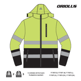 Jacheta softshell reflectoriz. oriolus M YATO YT-79395 - imagine 9