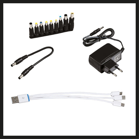 Jump Starter Einhell CE - JS 12/1 12 V, pornire rapida, baterie externa, acumulator LiPo 3x3700 mAh, indicator LED pentru starea incarcarii, lampa LED, pornire rapida 12V/200A, incl. USB Micro/Mini/Type C Einhell - scule electrice si unelte profesionale - BricoMart