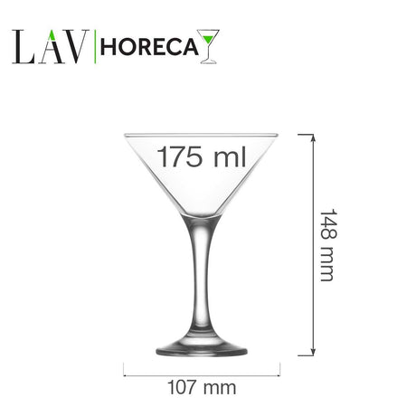 Pahar de martini Sofia 175 ml, LAV