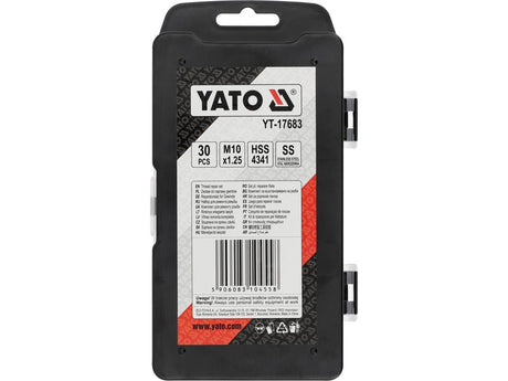 KIT REPARAT FILETE M10X1.25MM 30 BUC Yato YT - 17683 - inox Yato - scule electrice si unelte profesionale - BricoMart