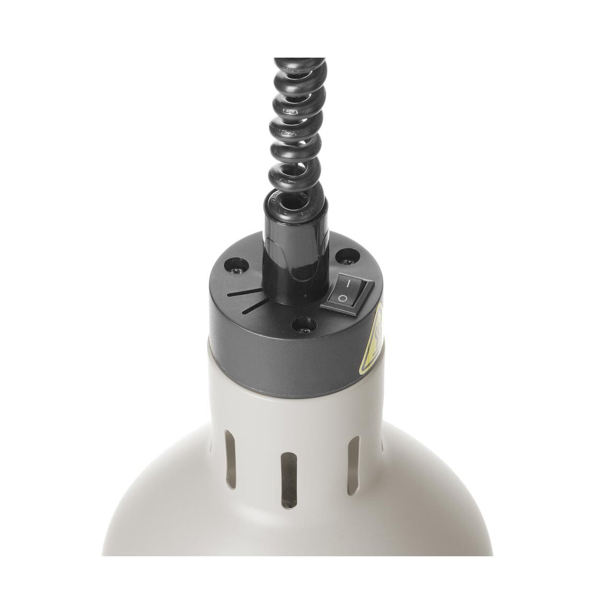 Lampa de caldura cilindrica HENDI, alba,  230V/250W, 175x(Î)250