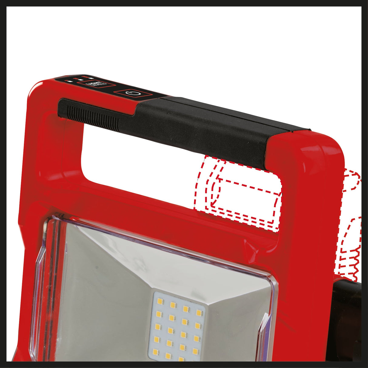 Lampa de lucru pe acumulator Einhell TE - CL 18/2000 LiAC - Solo Power X - Change (18 V, litiu - ion, cap de lampa pivotant, functie hibrida, livrata fara acumulator sau incarcator Einhell - scule electrice si unelte profesionale - BricoMart
