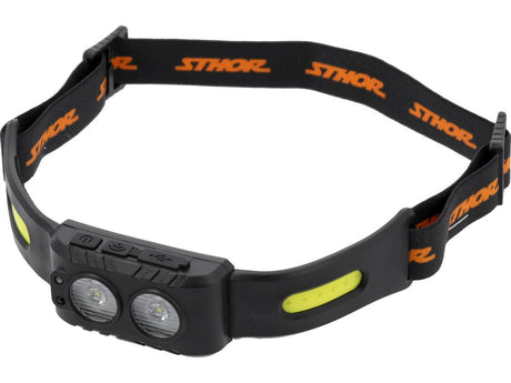 LAMPA FRONTALA CU ACUMULATOR 200LM Sthor 88682 - 0,5 W, 1 W, 200 lm, 120 lm Sthor - scule electrice si unelte profesionale - BricoMart