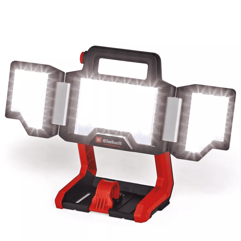 Lanterna fara fir Einhell TP-CL 18/3000 Li Set-Solo Power X-Change,18 V, 3000 lm, cap pivotant, panouri rabatabile, 60 LED-uri, trepied inclus, fara acumulator - imagine 5