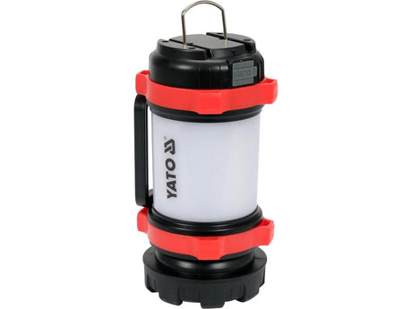 LANTERNA MULTIFUNCTIONALA, 3 IN 1, 380LM, LED + LED SMD, LI - ION 3.7V3000MAH, 6 MODURI DE LUMINARE Yato YT - 08547 Yato - scule electrice si unelte profesionale - BricoMart