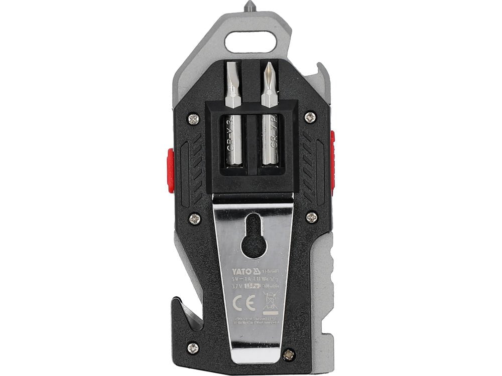 LANTERNA MULTIFUNCTIONALA 6 IN 1 400LM Yato YT - 085609 - 3 W, 2 W, 400 lm, 200 lm Yato - scule electrice si unelte profesionale - BricoMart