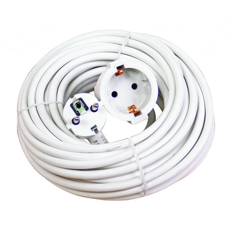 MAKALON Prelungitor simplu 15m MK Alb, standard Makalon - scule electrice si unelte profesionale - BricoMart