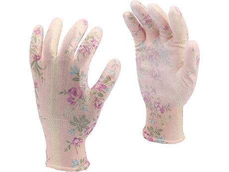 MANUSI DE GRADINA FLORI - BEJ 8 '' Flo 74128 - Manusi de lucru Flo - scule electrice si unelte profesionale - BricoMart