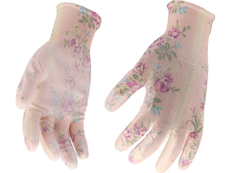 MANUSI DE GRADINA FLORI - BEJ 8 '' Flo 74128 - Manusi de lucru Flo - scule electrice si unelte profesionale - BricoMart