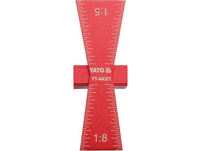 MARCATOR COADA DE RANDUNICA 1:5 SI 1:8 Yato YT - 44081 Yato - scule electrice si unelte profesionale - BricoMart