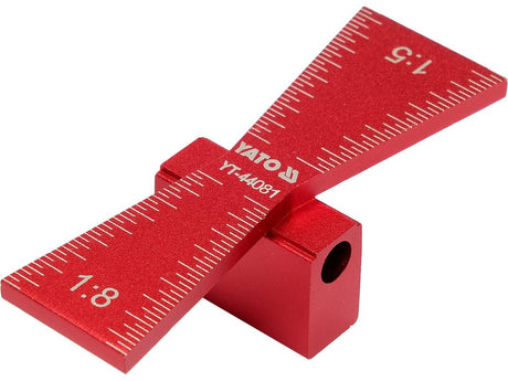 MARCATOR COADA DE RANDUNICA 1:5 SI 1:8 Yato YT - 44081 Yato - scule electrice si unelte profesionale - BricoMart