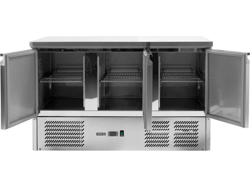 MASA RECE 368L 3 USI Yato YG - 05300 - Lazi frigorifice, 1365x700x870mm, 240W, 240V Yato - scule electrice si unelte profesionale - BricoMart