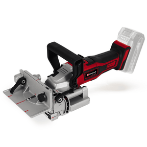 Masina de frezat pentru dibluri din lemn/biscuitorpe acumulator Einhell TE - BJ 18 Li - Solo Power X - Change (18 V, Li - ion, reglare infinita a unghiului/inaltimii, reglare a adancimii in 6 trepte, fara acumulator sau incarcator Einhell - scule electrice si unelte profesionale - BricoMart