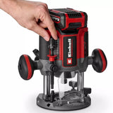 Masina de frezat profesionala fara fir Einhell TP-RO 18/55 Li BL - Solo Power X-Change, 18 V, inaltime cursa 55 mm, motor brushless, incl. ghidaj paralel si unelte, fara baterie sau incarcator - imagine 6