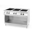 Masina de gatit cu 6 ochiuri cu inductie si spatiu de depozitare, Hendi, 25500W, 1200x700x(H)890mm