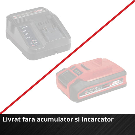 Masina de gaurit cu acumulator Einhell TC-CD 18/38 Li - Solo Power X-Change, 18 V, 38 Nm, mandrina de 10 mm, 21+1 setari de cuplu, lumina LED, fara baterie - imagine 5