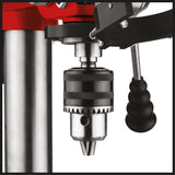 Masina de gaurit cu coloana Einhell TC - BD 630, 630 W, max. 2.450 rpm, 12 setari, adancime max. de gaurire 60 mm, mandrina MK2, opritor de adancime reglabil, masa de gaurit cu functie de inclinare si pivotare, incl. menghina Einhell - scule electrice si unelte profesionale - BricoMart