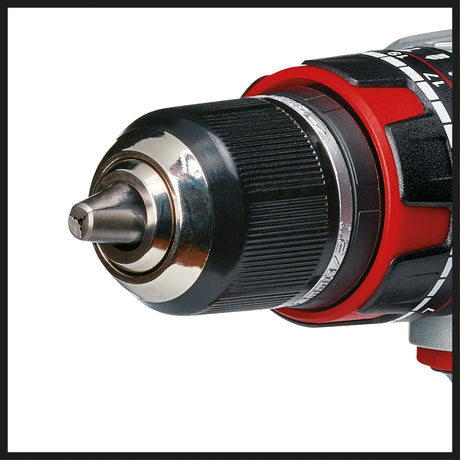 Masina de gaurit cu impact fara fir Einhell Professional TP - CD 18/80 Li - i BL - Solo (18 V, fara perii, 80 Nm, functie de gaurire cu percutie, mandrina de burghiu de 13 mm, 2 viteze, fara acumulator). Einhell - scule electrice si unelte profesionale - BricoMart