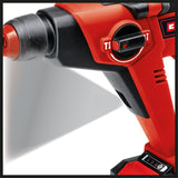 Masina de gaurit cu percutie pe acumulator Einhell TE - HD 18/12 Li - Solo Power X - Change, litiu - ion, 18 V, 1,3 J, capacitate de gaurire in beton 12 mm, mandrina SDS - plus, lumina LED, fara acumulator sau incarcator Einhell - scule electrice si unelte profesionale - BricoMart