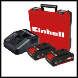 Masina de gaurit si insurubat (bormasina) cu impact pe acumulator Einhell Professional TE - CD 18/50 Li - i BL Kit Power X - Change, 18 V, motor fara perii, incl. doua baterii reincarcabile PXC de 2,0 Ah si incarcator, S35 E - Box Einhell - scule electrice si unelte profesionale - BricoMart