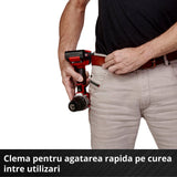 Masina de gaurit si insurubat (bormasina) cu impact pe acumulator Einhell TE - CD 18/2 Li - i +64, 2x2.0 Ah Power X - Change, Li - ion, 18 V, 44 Nm, cutie de viteze cu 2 trepte, incl. acumulator de 2.0 Ah, incarcator rapid si set de accesorii cu 64 de piese Einhell - scule electrice si unelte profesionale - BricoMart