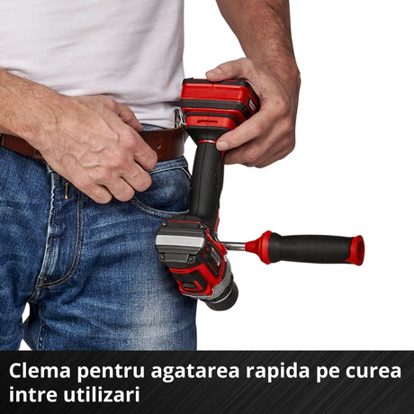Masina de gaurit si insurubat (bormasina) pe acumulator Einhell Professional TP - CD 18/60 Li BL - Solo Power X - Change, Li - ion, 18 V, motor fara perii, mandrina metalica de gaurit de 13 mm, cutie de viteze cu 2 trepte, livrata fara acumulator sau incarcator Einhell - scule electrice si unelte profesionale - BricoMart