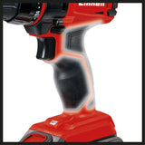 Masina de gaurit si insurubat pe acumulator Einhell TC - CD 18 - 2 Li, Litiu - ion, 18V, cutie de viteze cu 2 viteze, blocare a axului, 18+1 setari de cuplu, inclusiv lumina LED Einhell - scule electrice si unelte profesionale - BricoMart
