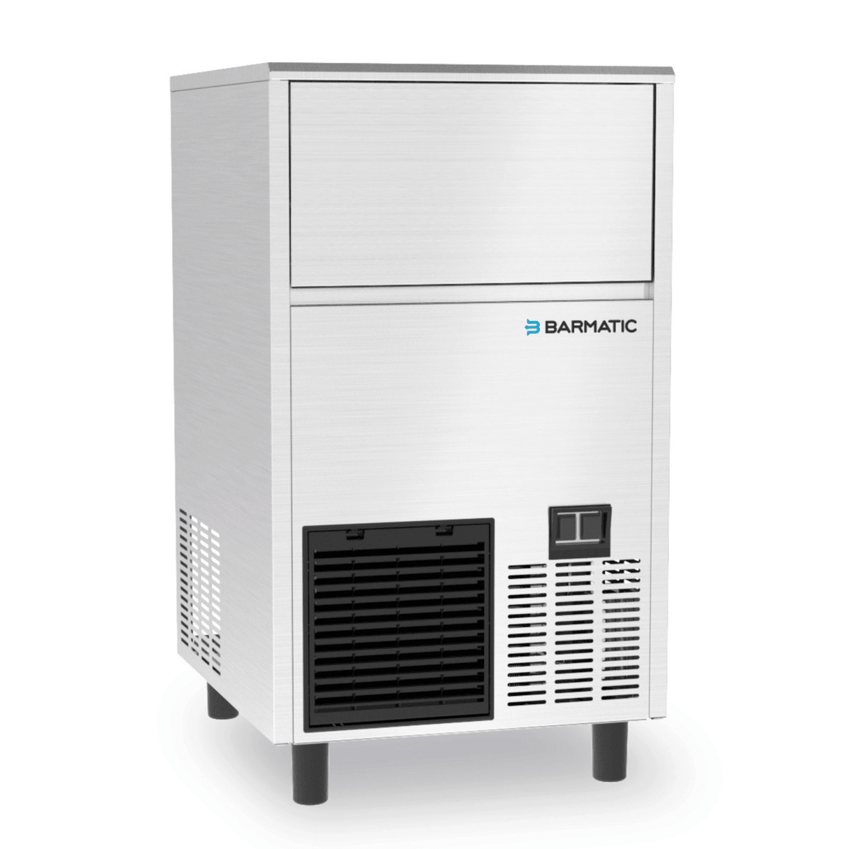 Masina de gheata cu racire pe aer  47 kg/24 h, capacitate 28 kg, Barmatic