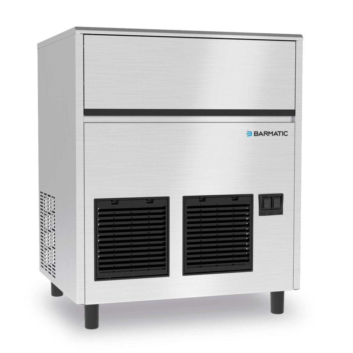 Masina de gheata cu racire pe aer   85 kg/24 h, capacitate 40 kg, Barmatic