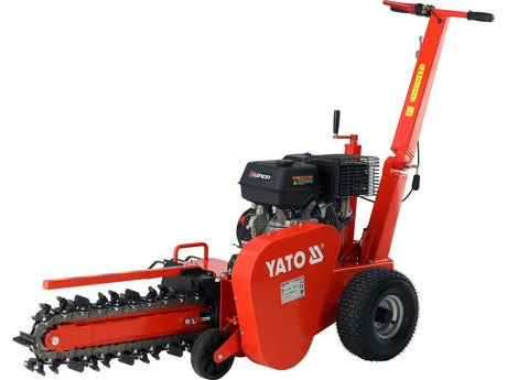 Masina de sapat pe benzina Yato YT - 86140 , 420CC , Motor Loncin 4 timpi , 27 dinti YATO - scule electrice si unelte profesionale - BricoMart