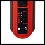 Masina de slefuit/gravat pe acumulator Einhell TE - MT 7.2 Li (Li - ion, acumulator de 7.2V, electronica de viteza, buton de blocare, inel luminos LED, statie de incarcare, set de accesorii 57 piese + cutie Einhell - scule electrice si unelte profesionale - BricoMart