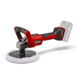 Masina de slefuit/lustruit pe acumulator Einhell CE - CP 18/180 Li E - Solo PXC, Li - ion, motor electric fara perii, control electronic al vitezei, livrata fara acumulator sau incarcator Einhell - scule electrice si unelte profesionale - BricoMart