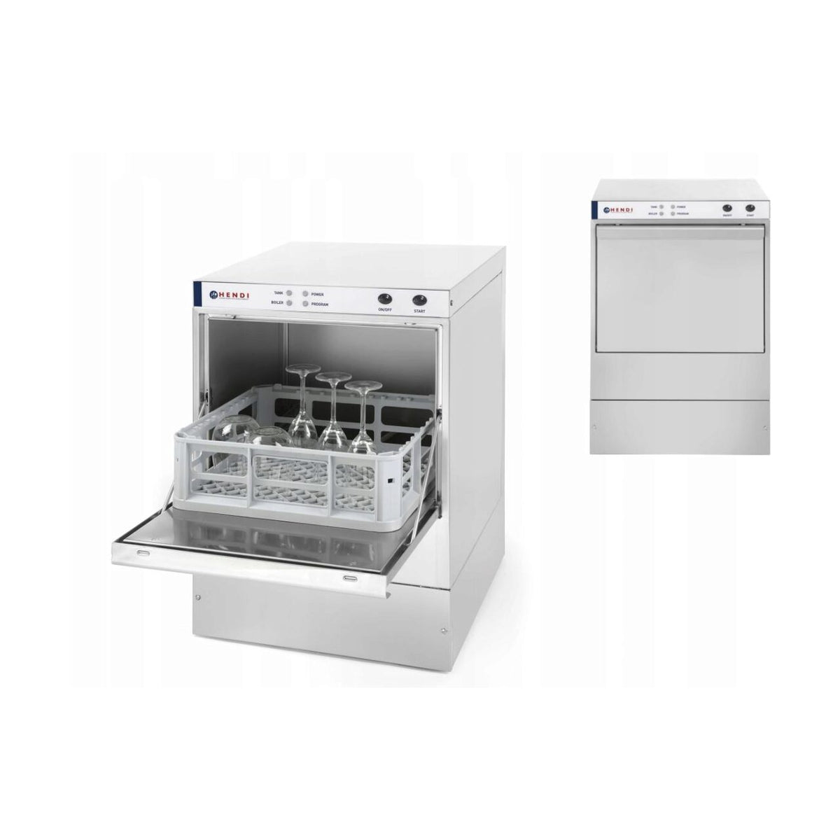Masina de spalat pahare K40 - cu pompa de scurgere , 230V, dimensiune 470x510x(H)710 mm