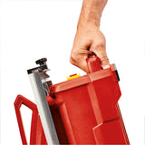 Masina de taiat placi ceramice Einhell TC - TC 800, 800 W, 2950 rpm, masa rabatabila din otel inoxidabil cu scala unghiulara, opritor unghiular reglabil, rezervor de apa, opritor paralel, protectie disc taietor, maner de transport Einhell - scule electrice si unelte profesionale - BricoMart