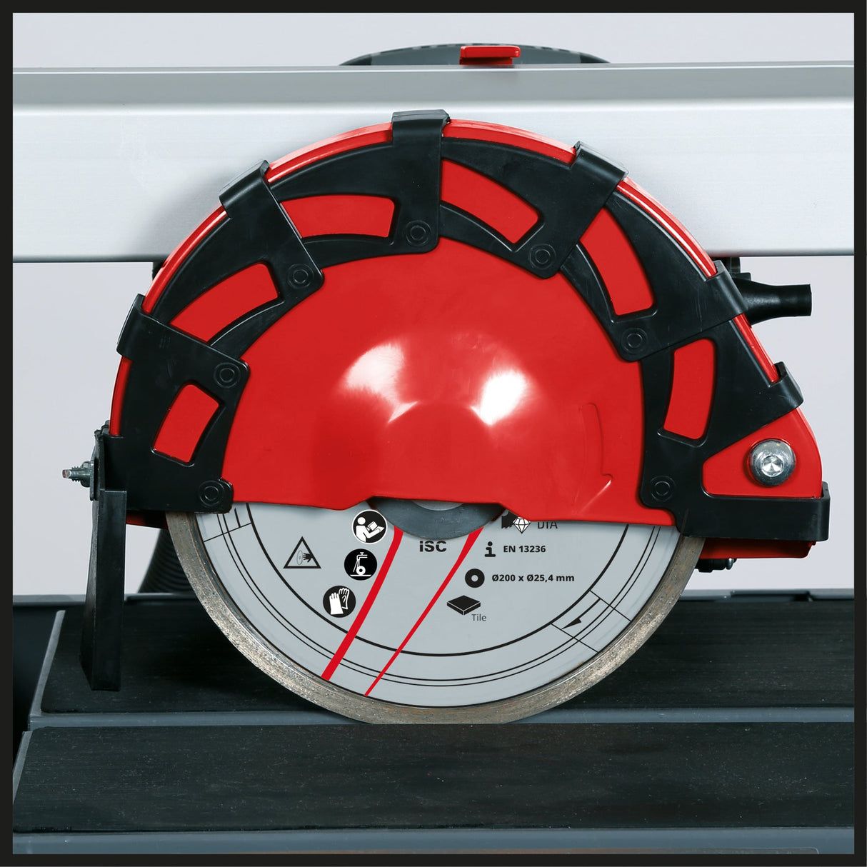 Masina de taiat placi radiale Einhell TE - TC 620 U, 800 W, lungime de taiere extra - lunga, cadru de baza robust pliabil, roti/maner de transport, ghidaj motor cu rulmenti cu bile in 6 directii Einhell - scule electrice si unelte profesionale - BricoMart