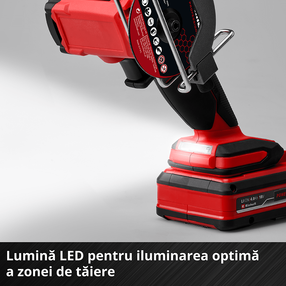 Masina de taiere fara cablu Einhell TP - CO 18/76 - C Li BL - Solo BricoMart - scule electrice si unelte profesionale - BricoMart