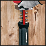 Masina de tuns gard viu electrica Einhell GC - EH 6055/1, 600 W, 2.800 taieri/min., colector de iarba taiata, dispozitiv de descarcare a tensionarii cablului, maner auxiliar, prindere moale, intrerupator de siguranta cu doua maini Einhell - scule electrice si unelte profesionale - BricoMart