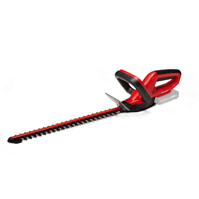 Masina de tuns gard viu pe acumulator Einhell GC - CH 1846 Li - Solo Power X - Change (18 V, lungime de taiere 46 cm, distanta intre dinti 15 mm, maner ergonomic, fara acumulator Einhell - scule electrice si unelte profesionale - BricoMart