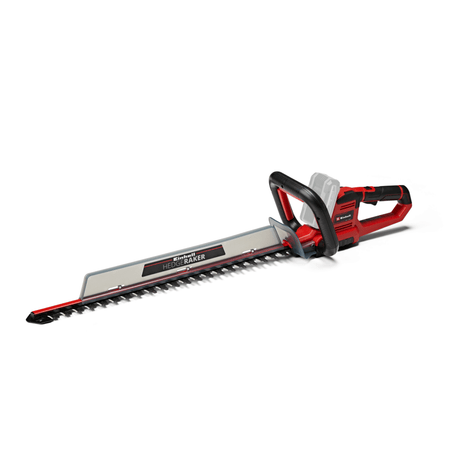 Masina de tuns gard viu pe acumulator Einhell GE - CH 18/60 Li - Solo Power X - Change (18 V, lungime de taiere 60 cm, distanta intre dinti 22 mm, maner rotativ, incl. colector de resturi, fara acumulator Einhell - scule electrice si unelte profesionale - BricoMart