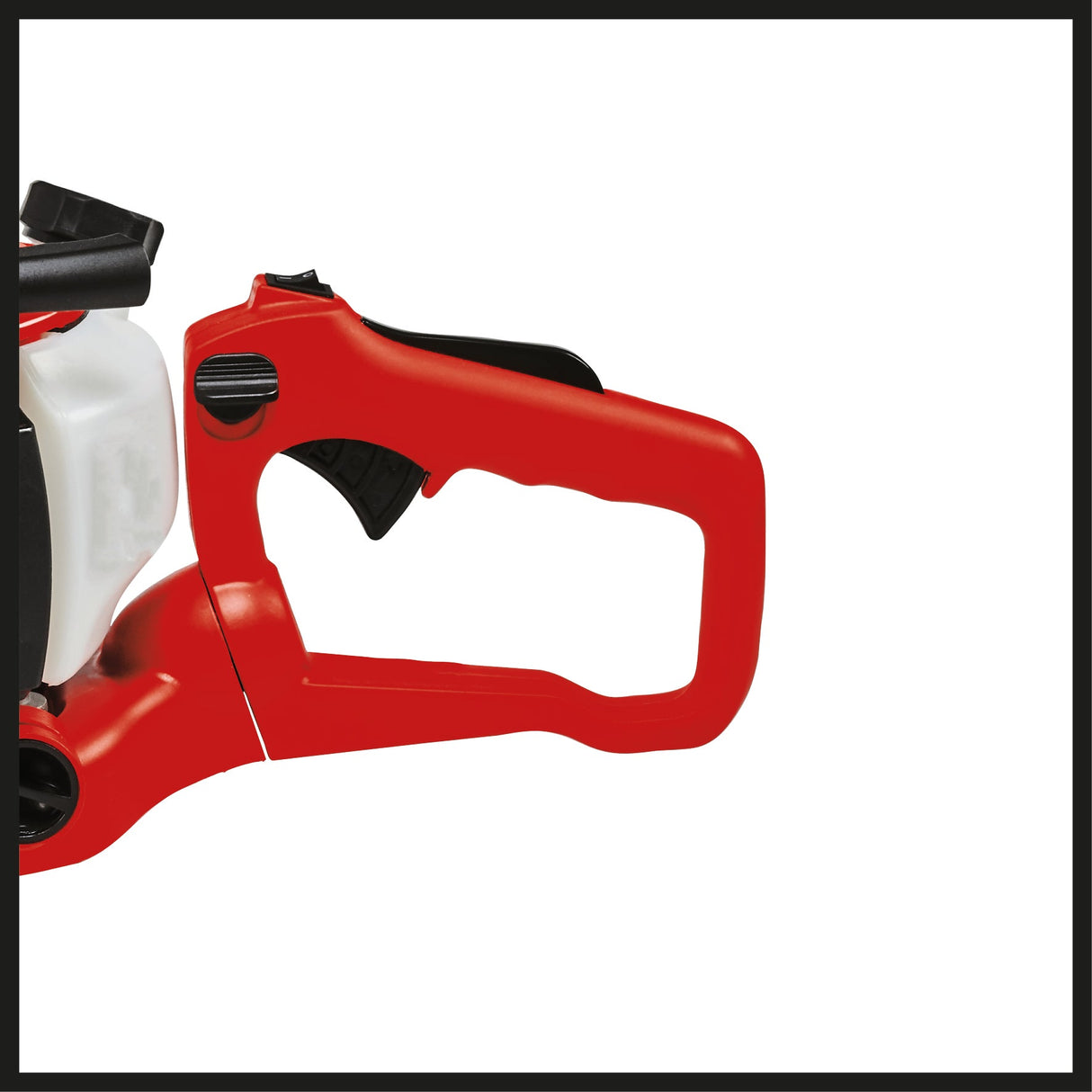 Masina de tuns gard viu pe benzina Einhell GE - PH 2555 A, 24,5 cm³, lungime de taiere 55 cm, distanta intre dinti 28 mm, ambreiaj centrifugal, maner rotativ, sistem antivibratii Einhell - scule electrice si unelte profesionale - BricoMart