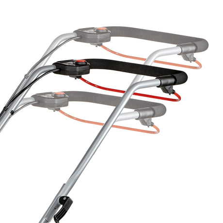 Masina de tuns iarba/gazon pe acumulator Einhell GE - CM 18/33 Li (1x4.0Ah PXC (li - ion, pentru pana la 200m², reglare centrala a inaltimii de taiere pe 5 niveluri, acumulator reincarcabil PXC de 4.0 Ah + incarcator Einhell - scule electrice si unelte profesionale - BricoMart