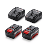 Masina de tuns iarba/gazon pe acumulator Einhell GE - CM 36/36 Li (PXC, litiu - ion, motor fara perii, reglare a inaltimii de taiere pe 6 niveluri, 2x baterii reincarcabile de 4,0 Ah + 2x incarcatoare Einhell - scule electrice si unelte profesionale - BricoMart