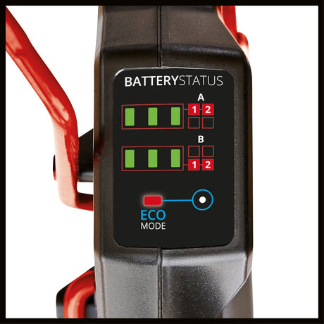 Masina de tuns iarba/gazon pe acumulator Einhell GP - CM 36/47 S Li BL Kit Power X - Change (36 V, latime de taiere 47 cm, pana la 700 m², motor fara perii, colector de iarba de 65 L, incl. 4 baterii de 4,0 Ah + 2 incarcatoare duble Einhell - scule electrice si unelte profesionale - BricoMart