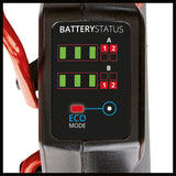 Masina de tuns iarba/gazon pe acumulator Einhell GP - CM 36/52 S Li BL Kit Power X - Change (36 V, latime de taiere 52 cm, pana la 1200 m², motor fara perii, colector de iarba de 65 L, tractiune integrala, incl. 4x baterii de 5,2 Ah + 2x incarcator dublu Einhell - scule electrice si unelte profesionale - BricoMart