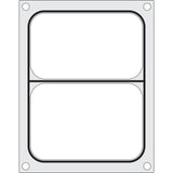 Matrita sigilare pentru doua recipiente 178x113 mm